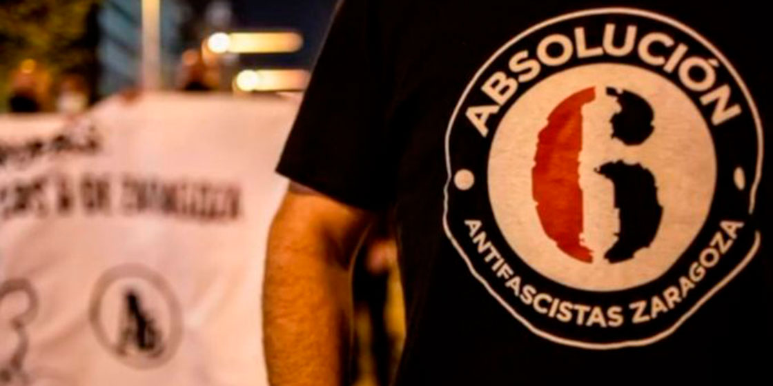 El Gobierno indulta a dos de los 'seis de Zaragoza', en prisión por protestar contra un mitin de Vox