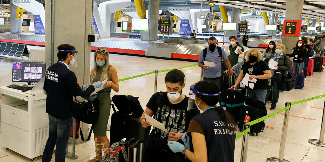 Prohibidos los vuelos desde Brasil y Sudáfrica excepto para transportar a ciudadanos españoles o andorranos