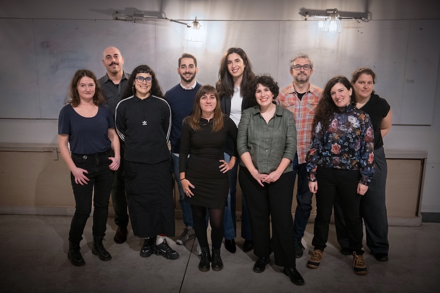 Foto de los miembros del equipo de Civio