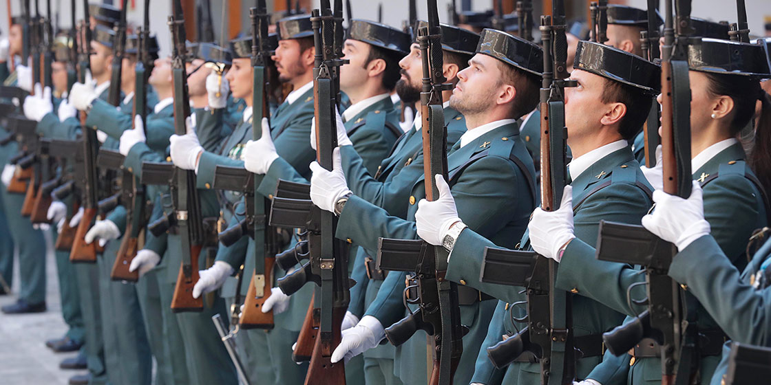 256 armas de Guardia Civil y Policía Nacional han desaparecido en la última década