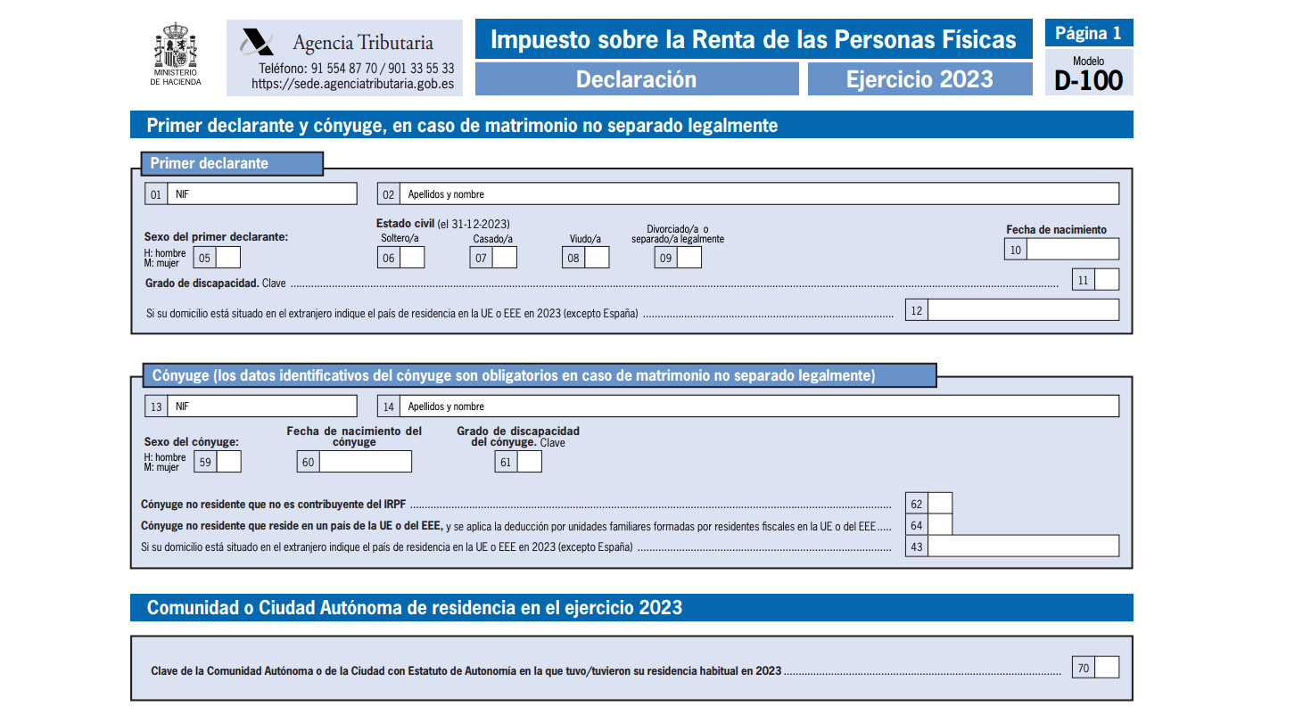 La campaña para presentar la declaración de la renta: del 3 de abril al 1 de julio