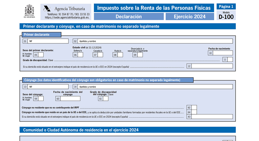 La campaña para presentar la declaración de la renta, del 2 de abril al 30 de junio